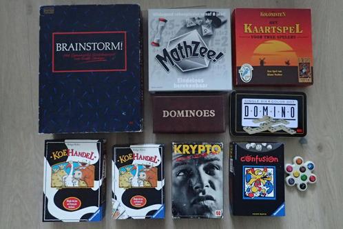 Diverse Gezelschapsspellen, Hobby en Vrije tijd, Gezelschapsspellen | Bordspellen, Gebruikt, Een of twee spelers, Drie of vier spelers