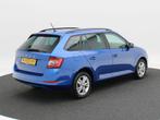 Skoda Fabia Combi 1.0 TSi Automaat Ambition | Cruise Control, Auto's, Skoda, Stof, Gebruikt, 95 pk, Blauw