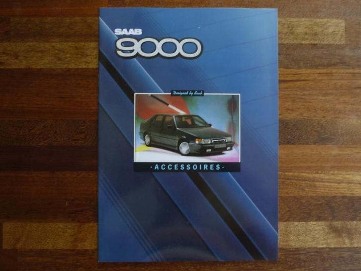 Saab 9000 accessoires (1986), Boeken, Auto's | Folders en Tijdschriften, Nieuw, Overige merken, Verzenden