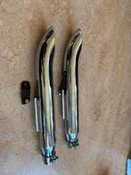 Suzuki intruder chrome open pijpen 125 cc, Verzenden, Gebruikt