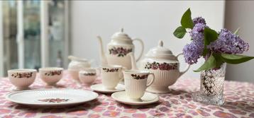 Wedgwood briar rose model koffie en thee servies zgan