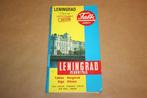 Oude Falk kaart/plattegrond - Leningrad, Gelezen, Ophalen of Verzenden, Landkaart, 1800 tot 2000