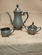 zwaar verzilverd Engels theeservies, Antiek en Kunst, Ophalen of Verzenden