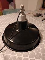 Stoere zwarte hanglamp - ivm verhuizing, Ophalen of Verzenden, Zo goed als nieuw, Metaal, Minder dan 50 cm