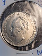 1 Gulden zfr wilhelmina 1943., Postzegels en Munten, Munten | Nederland, Ophalen of Verzenden, Koningin Wilhelmina, 1 gulden