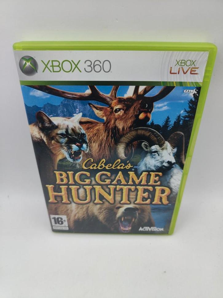 Cabela's Big Game Hunter - Xbox 360, Spelcomputers en Games, Games | Xbox 360, Zo goed als nieuw, Avontuur en Actie, 1 speler