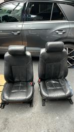 BMW E39 zwartlederen sportstoelen voor, Auto-onderdelen, Ophalen of Verzenden, BMW