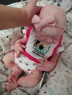 silicone reborn baby Sarah Grace booboo, Verzamelen, Poppen, Ophalen of Verzenden, Nieuw, Pop