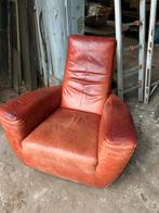 Design fauteuil Longa van Gerard van den Berg, Huis en Inrichting, Ophalen, Gebruikt, Leer, 75 tot 100 cm
