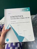 Statistics the art and science of learning from data, Ophalen of Verzenden, Beta, Zo goed als nieuw, HBO