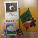 3 uitgaves Babar door Jean Brunhoff, Boeken, Ophalen of Verzenden, Gelezen, Fictie algemeen