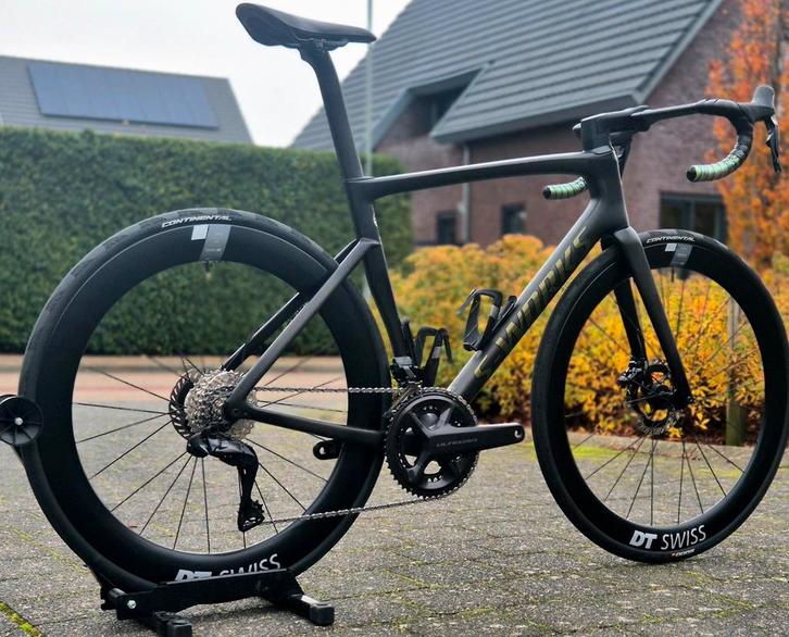 S-Works Tarmac SL7, maat 56, Ultegra Di2 12s, DT-Swiss, Fietsen en Brommers, Fietsen | Racefietsen, Zo goed als nieuw, Overige merken