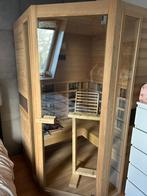 ZGAN Interline infrarood cabine / sauna Ruby – 2-3 persoons, Ophalen, Zo goed als nieuw, Infrarood, Complete sauna