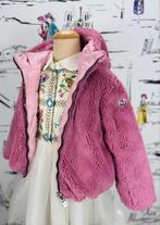 Moncler roze teddy omkeerbare winterjas maat 5, Kinderen en Baby's, Kinderkleding | Maat 110, Moncler EU, Gebruikt, Moncler, Moncler