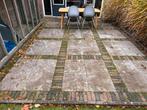 Gratis Tuintegels & Klinkers Afhalen, Tuin en Terras, Tegels en Klinkers, Ophalen, Gebruikt, 10 m² of meer, Beton