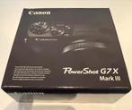 Canon PowerShot G7X Mark III (nieuw), Ophalen, Canon, Compact, Nieuw