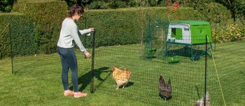 Omlet mobiele afrastering kippenren, Dieren en Toebehoren, Pluimvee | Toebehoren, Gebruikt, Kippenhok of Kippenren, Ophalen