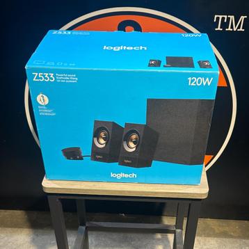 logitech z533 - 120W - Speakers - In Doos -Garantie beschikbaar voor biedingen