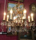 Kristallen kroonluchter Frans antiek hanglamp 8 kandelaars