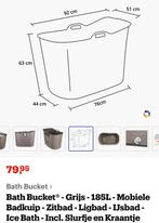 Bath Bucket - Mobiele Badkuip, Huis en Inrichting, Ophalen, Overige typen, Nieuw, 50 tot 100 cm