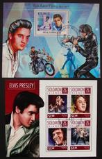 - 418 - 2 Blokken met Elvis Presley zegels., Verzenden, Gestempeld, Overige thema's