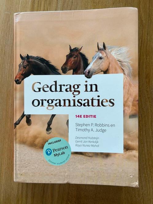 Gedrag in organisaties - 14e editie, Boeken, Schoolboeken, Gelezen, Nederlands, Overige niveaus, Ophalen of Verzenden