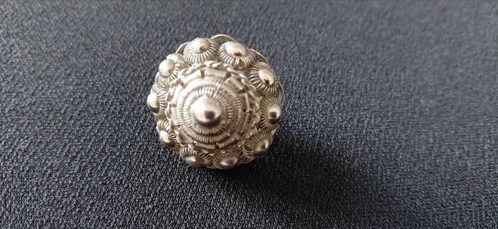 Zeeuwse of Staphorster knopen, Antiek en Kunst, Antiek | Goud en Zilver, Zilver, Ophalen of Verzenden