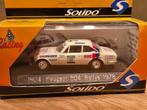 Peugeot 504 Ralley 1978 - Solido - 1:43, Ophalen of Verzenden, Zo goed als nieuw, Auto, Solido