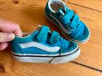 Vans met klittenband mt 22 turqoise, Ophalen of Verzenden, Gebruikt, Jongen of Meisje, Schoenen