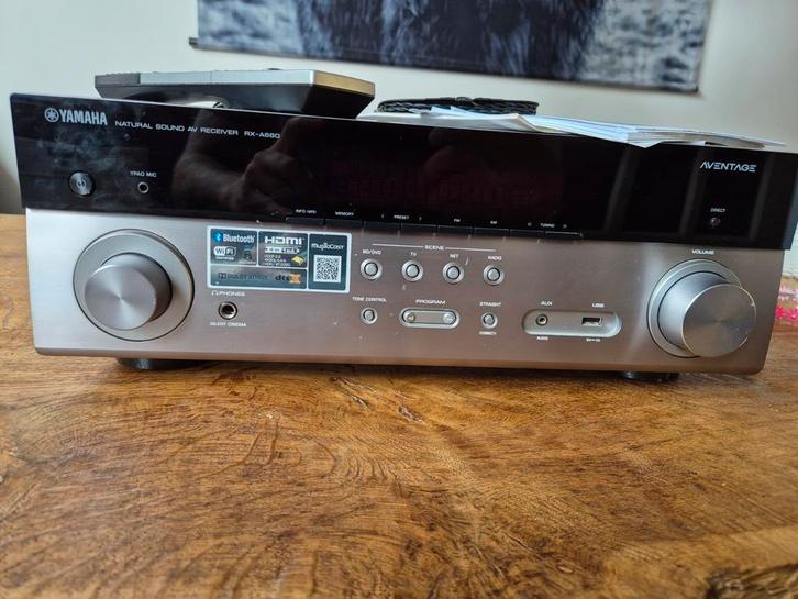 Yamaha rx 660 advantage versterker, Audio, Tv en Foto, Versterkers en Receivers, Zo goed als nieuw, 120 watt of meer, Yamaha, Ophalen of Verzenden