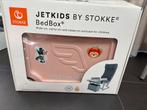 Stokke Jetkids Bedbox Coral Pink Rijdbare Koffer, Ophalen, Zo goed als nieuw