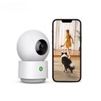2K 3MP Babyfoon & Beveiligingscamera - 5G/2.4GHz WiFi, 360, Kinderen en Baby's, Babyfoons, Verzenden, Nieuw, 250 meter of meer