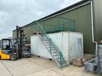 Bordes met stalen trap tbv 10FT container, 2 tot 4 meter, Gebruikt, Trap, Ophalen