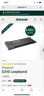 Loopband dreaver in perfecte staat + beschermmat, Kunststof, Ophalen of Verzenden, Zo goed als nieuw, Loopband
