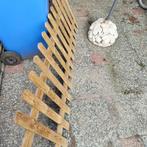Schuttingen laag 3x, Tuin en Terras, Tuinhekken en Hekwerk, Ophalen, Zo goed als nieuw, Hout, Tuinhek