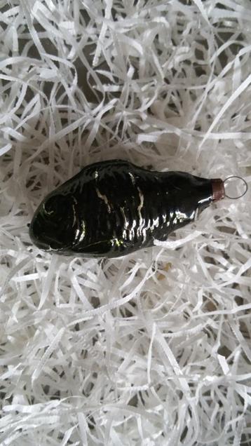 antieke kerstbal nr 241 model mooie groene vis beschikbaar voor biedingen