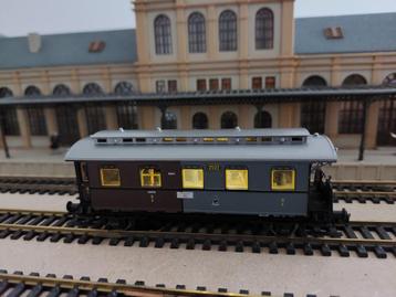 Fleischmann HO 5813 personenrijtuig 3/4e klasse KPEV LED beschikbaar voor biedingen