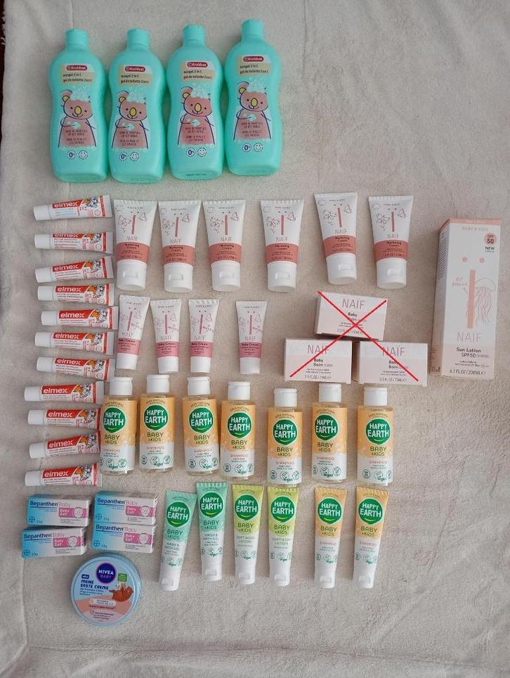 NAIF Nieuwe verpakkingen baby Kids creme zalf Zonnebrand bad, Kinderen en Baby's, Badjes en Verzorging, Nieuw, Overige typen, Overige merken