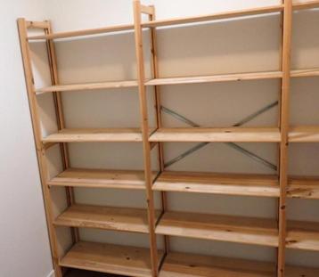 stellingkast/Opbergwand/Legbordstelling 320 / 198 / 40 cm. beschikbaar voor biedingen