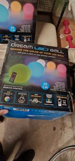Twee keer Dream LED Ball - Nieuw in doos, Ophalen, Kunststof, Nieuw, Modern