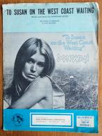 TO SUSAN ON THE WEST COAST WAITING - Donovan, Muziek en Instrumenten, Bladmuziek, Ophalen of Verzenden, Gebruikt, Artiest of Componist