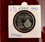 2,5 florin Aruba Antillen 1992, 2½ gulden, Ophalen of Verzenden, Koningin Beatrix