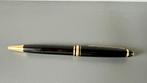 MontblancMeisterstück Rollerball Pen (gravure) in leder etui, Verzamelen, Pennenverzamelingen, Ophalen of Verzenden, Zo goed als nieuw