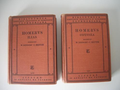 Homerus Homeri - Ilias en Odyssea Pars 1 - Grieks - per stuk, Antiek en Kunst, Antiek | Boeken en Bijbels, Ophalen of Verzenden