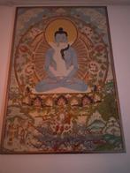 Yab yum Boeddha Thangka, Ophalen of Verzenden, Zo goed als nieuw, Kaart of Prent