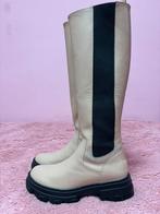 Beige laarzen met hoge hak, Ophalen, Hoge laarzen, Beige, Zo goed als nieuw