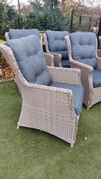 6 luxe robuuste wicker tuinstoelen your own living, Tuin en Terras, Ophalen, Zo goed als nieuw, Wicker