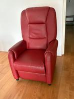 Sta-op-stoel, Huis en Inrichting, Stoelen, Ophalen, Leer, Zo goed als nieuw, Eén