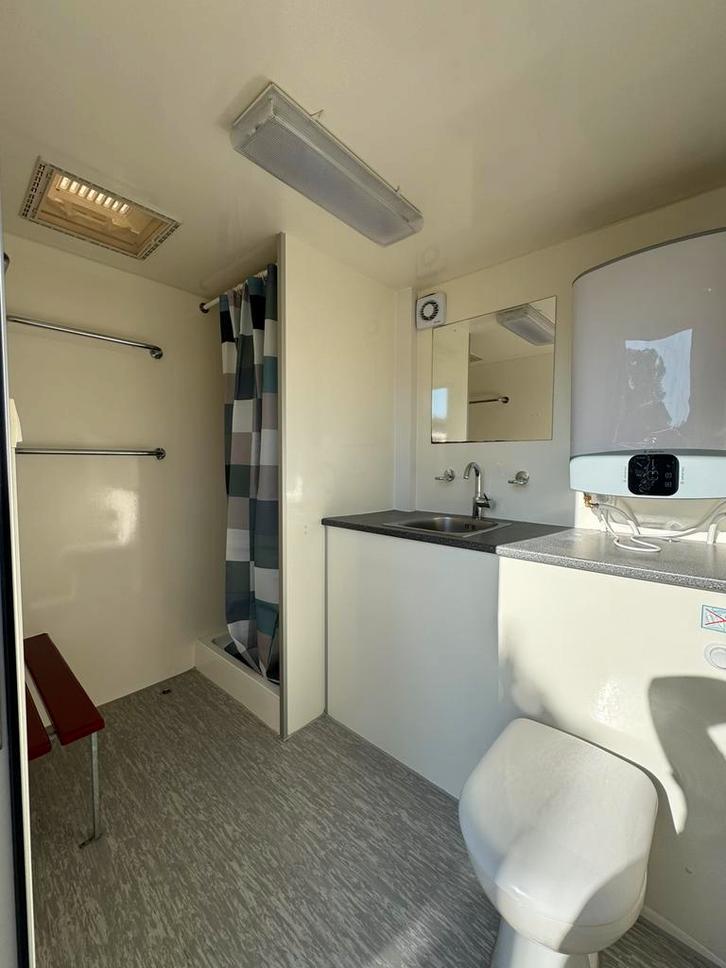 Te huur! Mobiele badkamer voor tijdens verbouwing, Doe-het-zelf en Verbouw, Sanitair, Verzenden