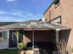 Grote Parasol 4x4 meter - Horeca kwaliteit, Tuin en Terras, Ophalen, Gebruikt, Meer dan 4 meter, Stokparasol